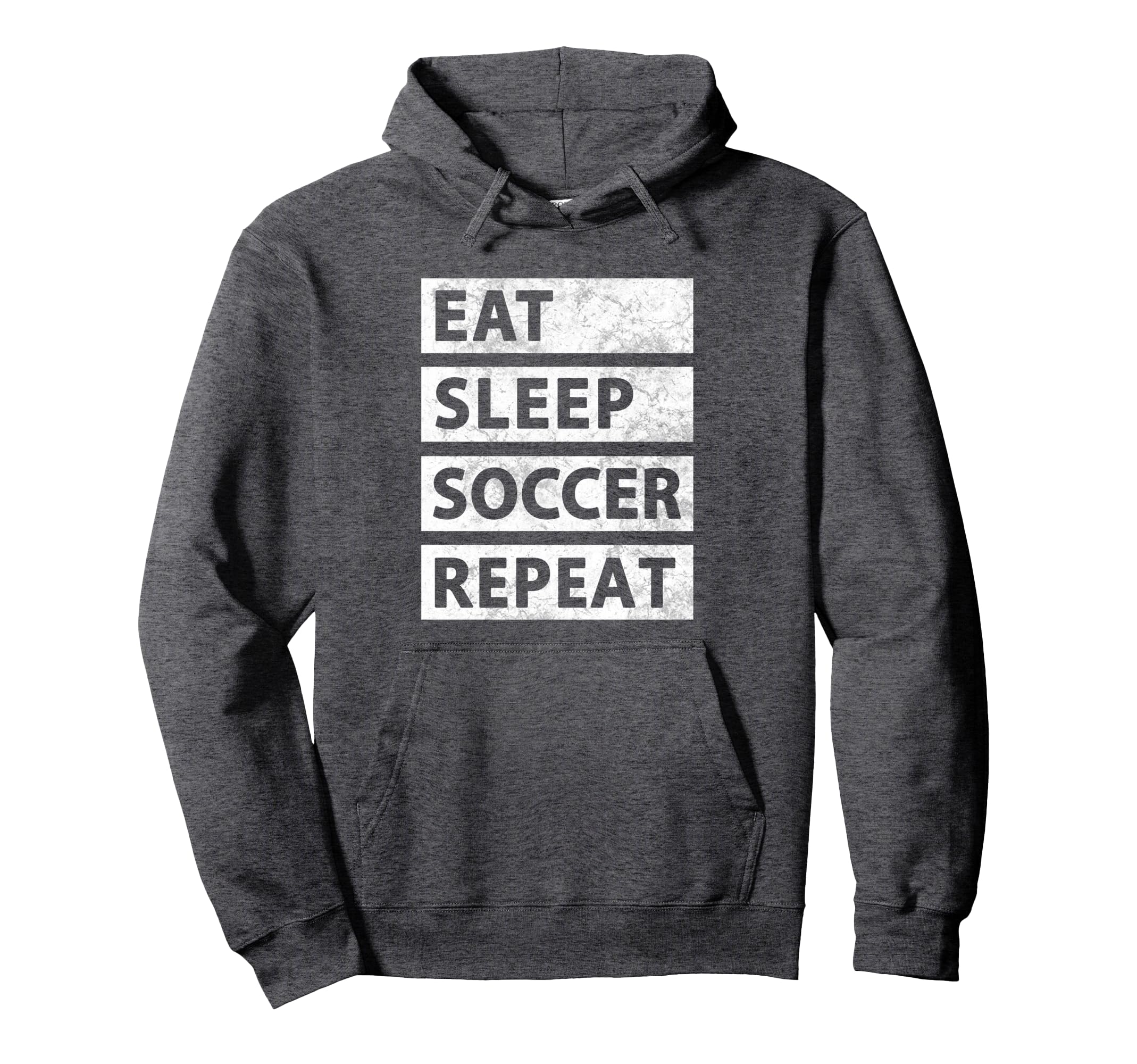 Soccer Player Eat Sleep Soccer Hoodie - Trendy Graphic Men Women