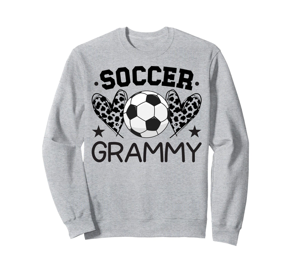 Soccer Grammy Hearts Grammy Soccer Sweatshirt - Trendy Graphic Unisex