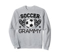 Soccer Grammy Hearts Grammy Soccer Sweatshirt - Trendy Graphic Unisex