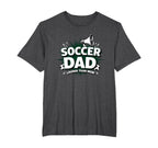 Soccer Dad Louder Than Mom Mens Big T-Shirt - Fun Novelty Design Men Women