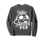 Senior Soccer Pop 2024 Class Sweatshirt - Casual Everyday Wear for Adults