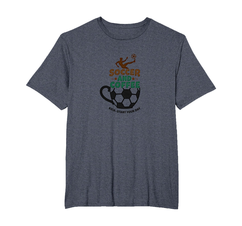 Soccer Mom Soccer And Coffee Kick Sweatshirt - Casual Everyday Wear Unisex