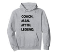 Coach Myth Legend Hoodie - Casual Everyday Wear for Adults