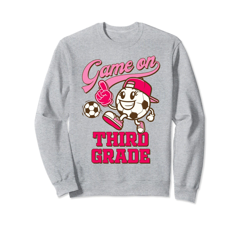 Soccer Soccer Player Back To School Sweatshirt - Fun Novelty Design Unisex