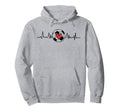 Soccer Heartbeat Soccer Ball Soccer Hoodie - Custom Art Print Men Women