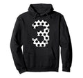 Soccer 3 Jersey Number Hoodie - Casual Everyday Wear Men Women