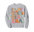 My Soccer Era Groovy Soccer Soccer Sweatshirt - Minimalist Print Unisex