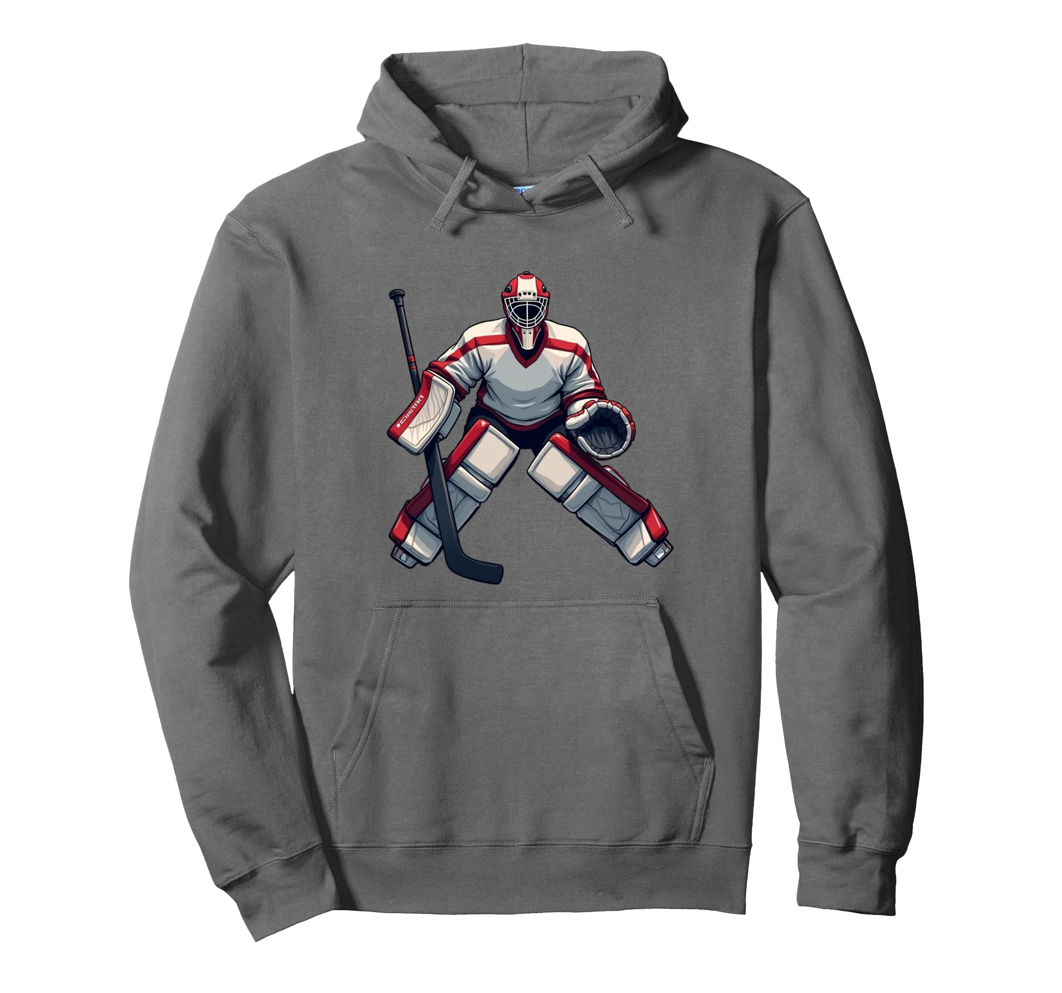 Ice Hockey Player Goalkeeper Ice Hockey Hoodie - Graphic Print Men Women