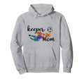 Proud Soccer Goalkeeper Mom Soccer Goalie Hoodie - Graphic Print Men Women