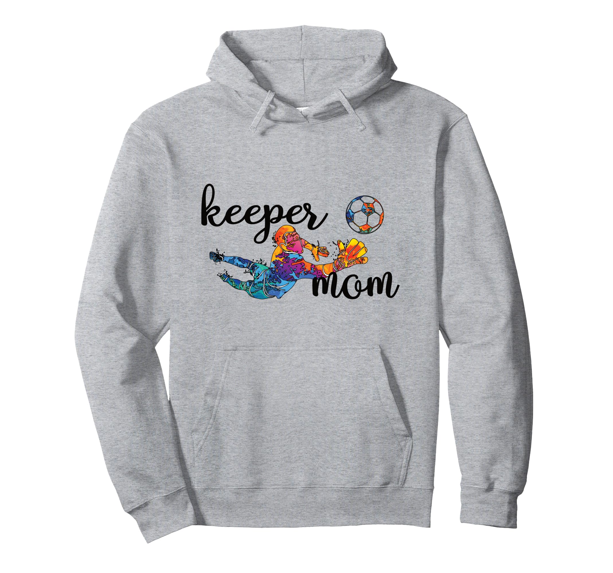Proud Soccer Goalkeeper Mom Soccer Goalie Hoodie - Graphic Print Men Women