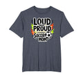 Loud And Proud Soccer Mom Mens Big Sweatshirt - Novelty Apparel for Adults