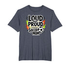 Loud And Proud Soccer Mom Mens Big Sweatshirt - Novelty Apparel for Adults