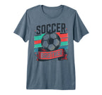 Soccer Brother Family Matching Team T-Shirt - Aesthetic Graphic Men Women