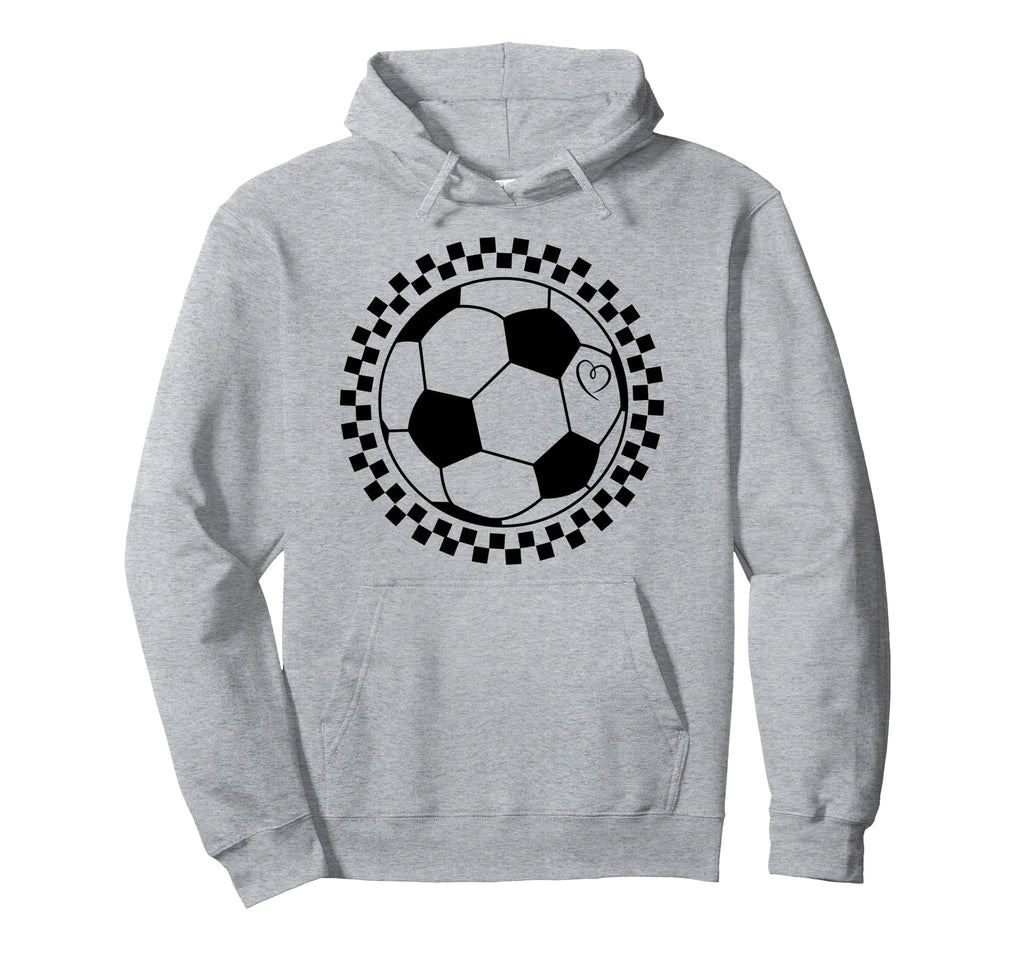 Groovy Soccer Womens Soccer Hoodie - Graphic Print Unisex