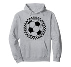 Groovy Soccer Womens Soccer Hoodie - Graphic Print Unisex