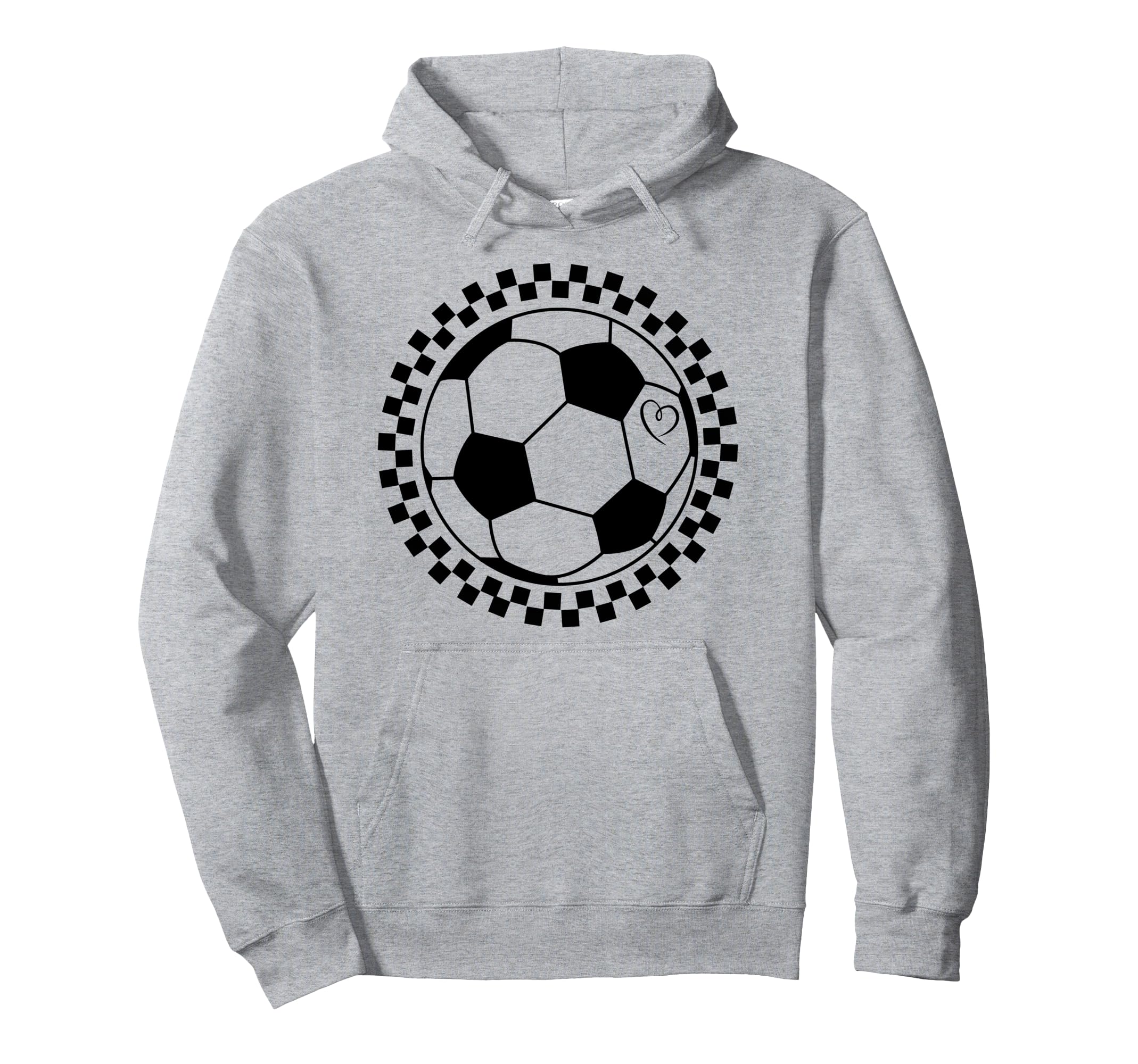Groovy Soccer Womens Soccer Hoodie - Graphic Print Unisex
