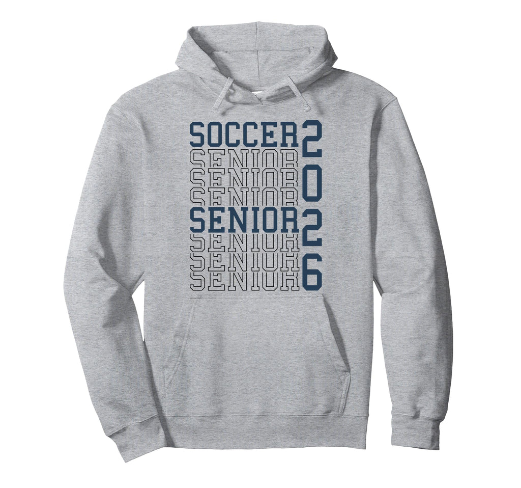 Soccer Senior Night Soccer Senior 2026 Hoodie - Minimalist Print Men Women