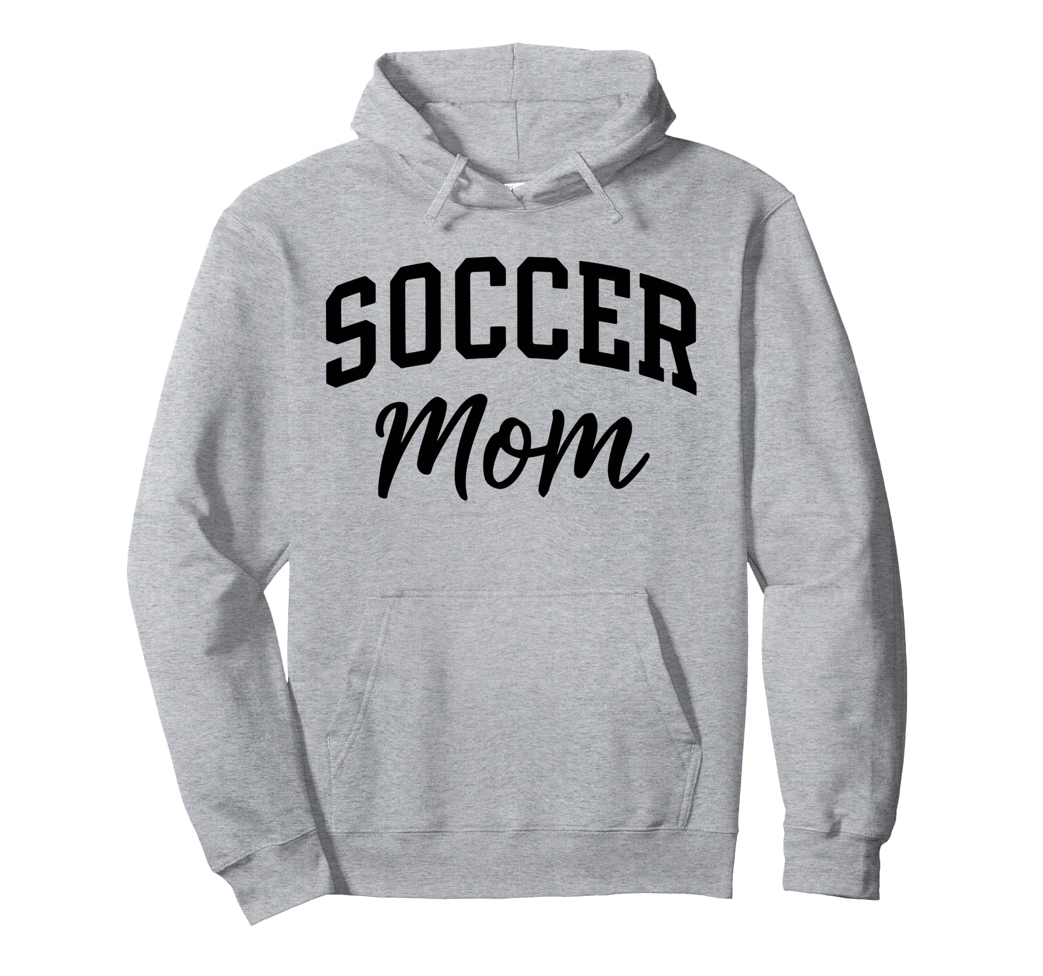 Proud Soccer Mom Supporter Hoodie - Casual Everyday Wear Men Women