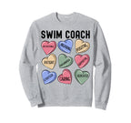 Swim Coach Definition Coach Funny Sweatshirt - Fun Novelty Design Unisex