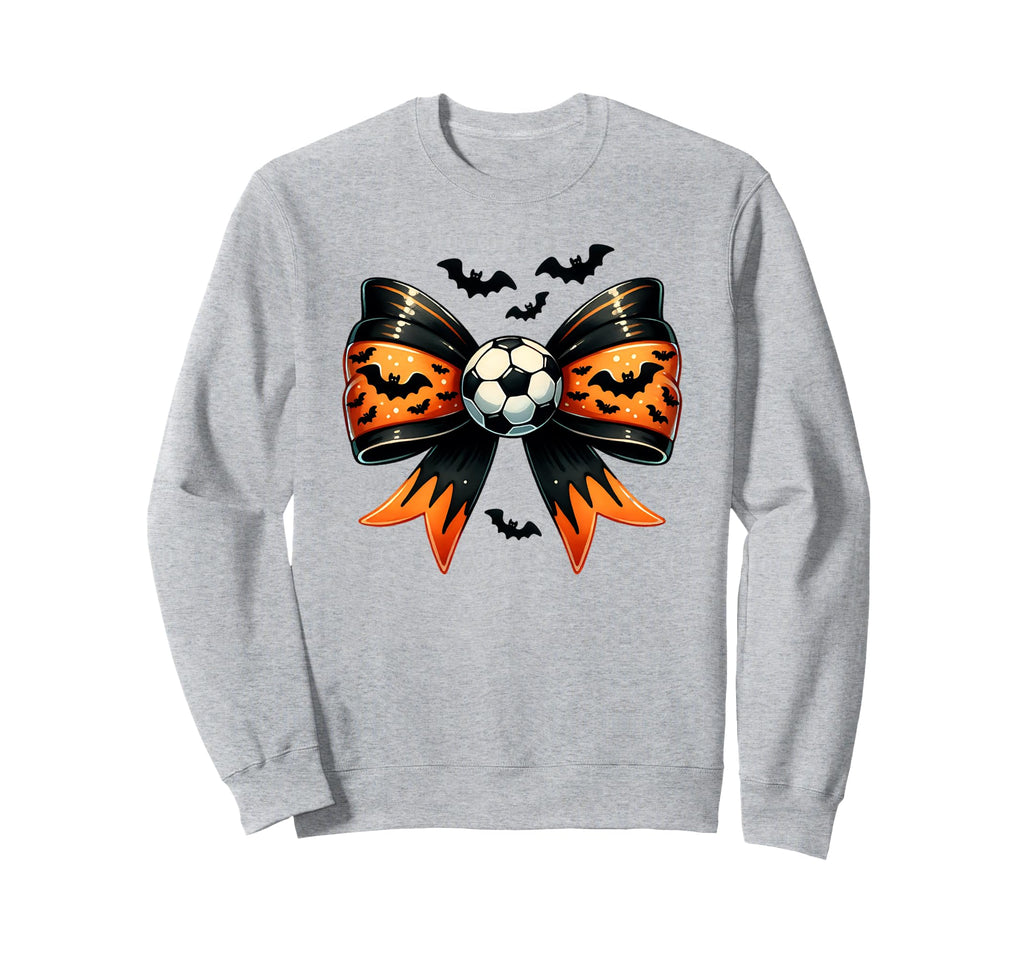 Halloween Soccer Spooky Coquette Sweatshirt - Custom Art Print Men Women