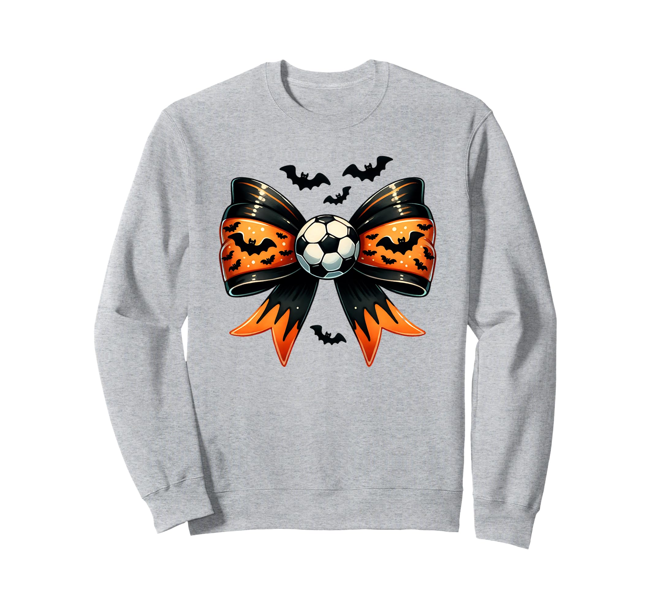 Halloween Soccer Spooky Coquette Sweatshirt - Custom Art Print Men Women