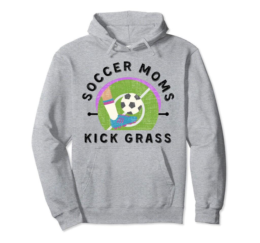 Soccer Moms Kick Grass Mothers Day Hoodie - Streetwear Style Men Women