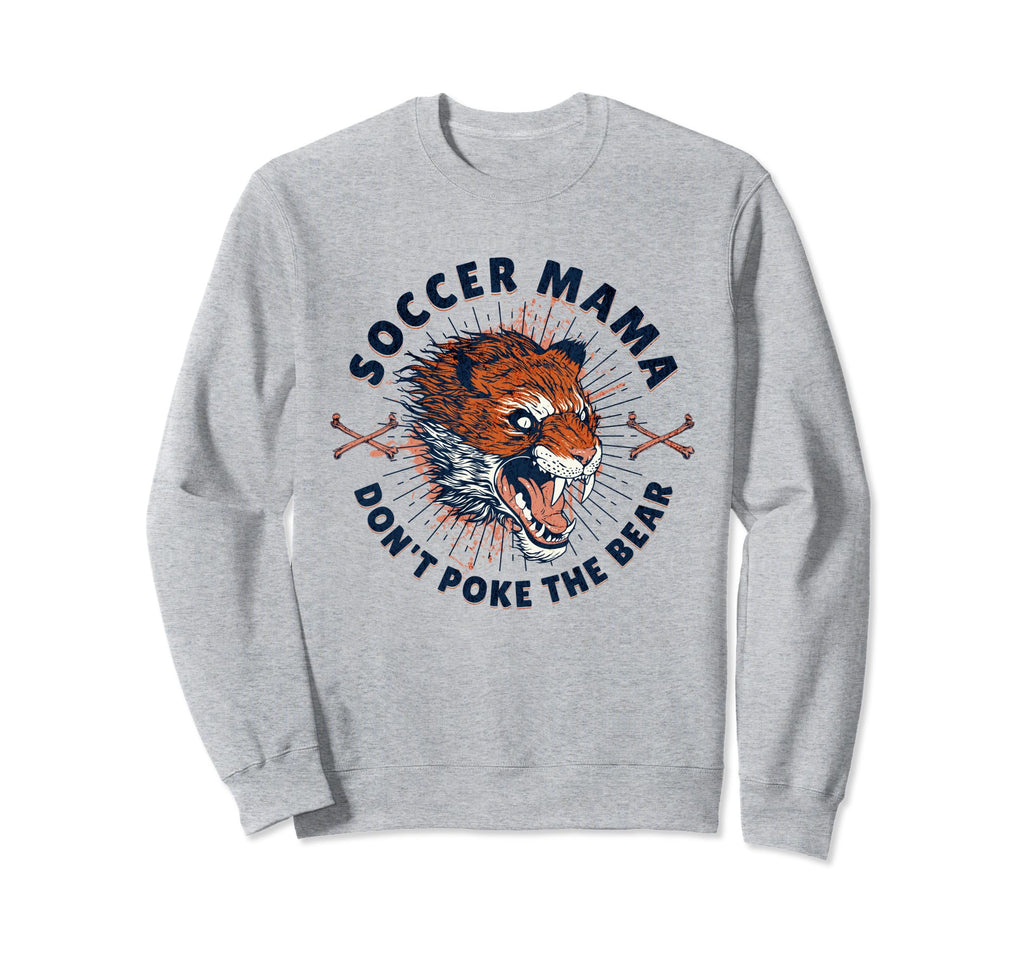 Soccer Mom Yelling Ref Voice Sweatshirt - Casual Everyday Wear Men Women