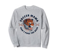 Soccer Mom Yelling Ref Voice Sweatshirt - Casual Everyday Wear Men Women