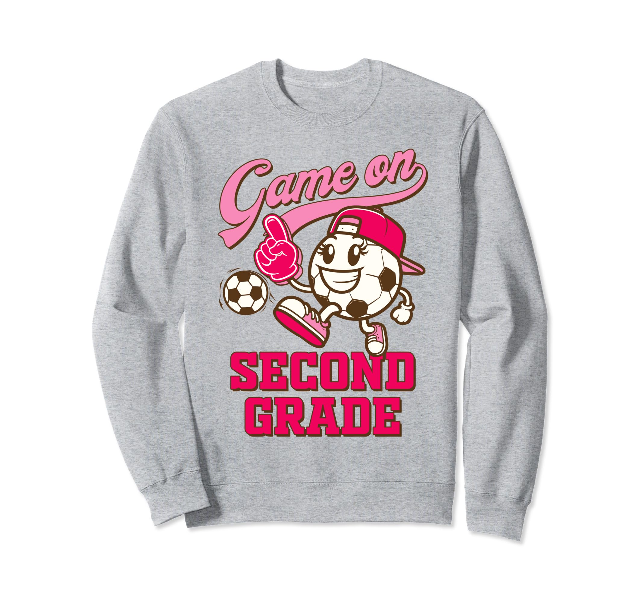 Soccer Soccer Fan Back To School Sweatshirt - Aesthetic Graphic Men Women