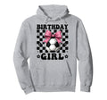 Birthday Soccer Soccer Mom Coquette Bow Hoodie - Streetwear Style Unisex