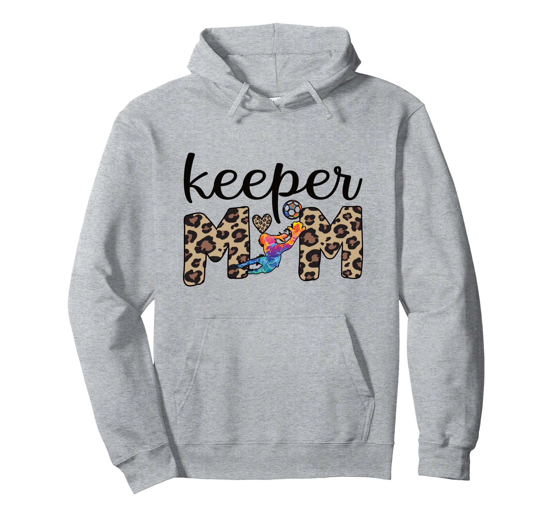 Proud Soccer Goalkeeper Mom Soccer Hoodie - Custom Art Print for Adults