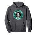 Hockey Goalie Mom Mother Goalkeeper Hoodie - Unique Graphic for Adults