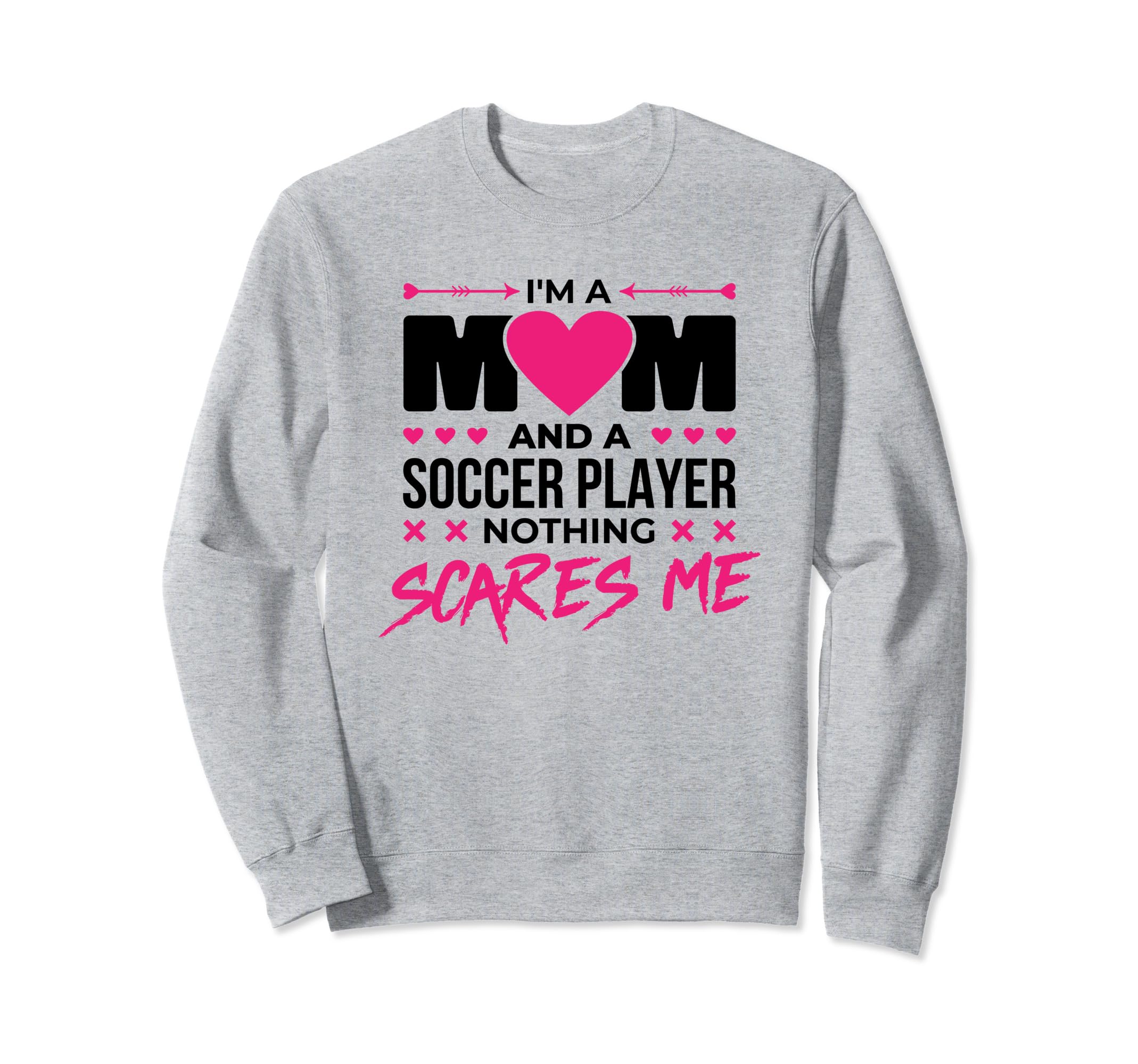 Soccer Players Mom Soccer Lover Sweatshirt - Graphic Print for Adults