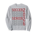 Soccer Senior Night Soccer Senior 2026 Sweatshirt - Novelty Apparel Unisex