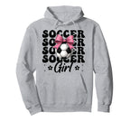 Soccer Soccer Mom Coquette Hoodie - Fun Novelty Design Unisex