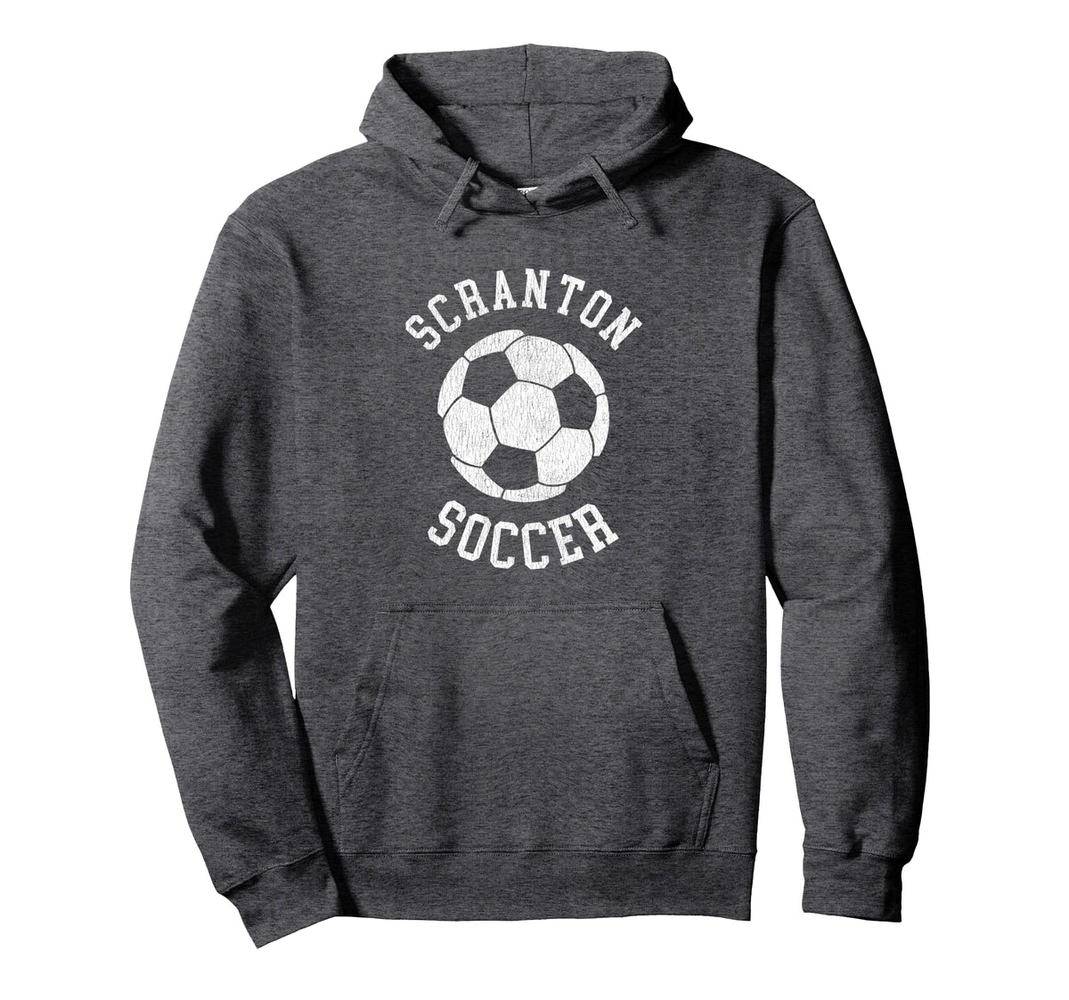 Scranton Soccer Distressed 90S Hoodie - Custom Art Print for Adults