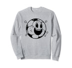 Soccer Ball Comic Penalty Shootout Sweatshirt - Custom Art Print Men Women