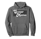 Soccer Mama Soccer Mom Checkered Hoodie - Fun Novelty Design Men Women