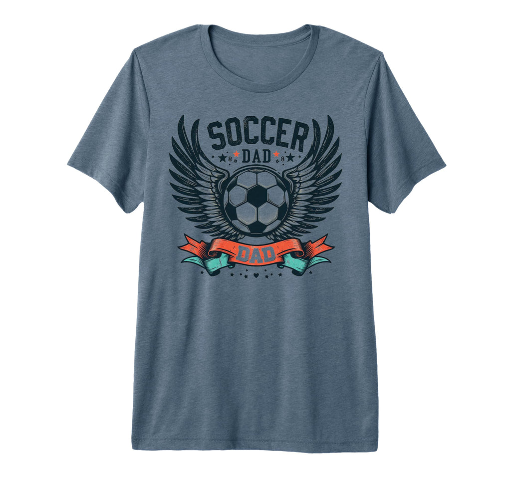 Soccer Dad Family Matching Dad Fathers T-Shirt - Custom Art Print Unisex