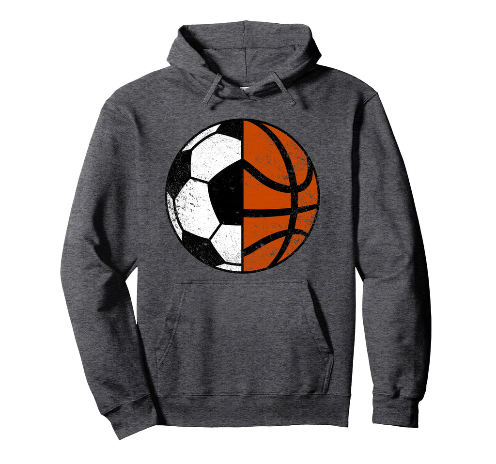 Soccer Basketball Player Funny Soccer Hoodie - Unique Graphic Unisex
