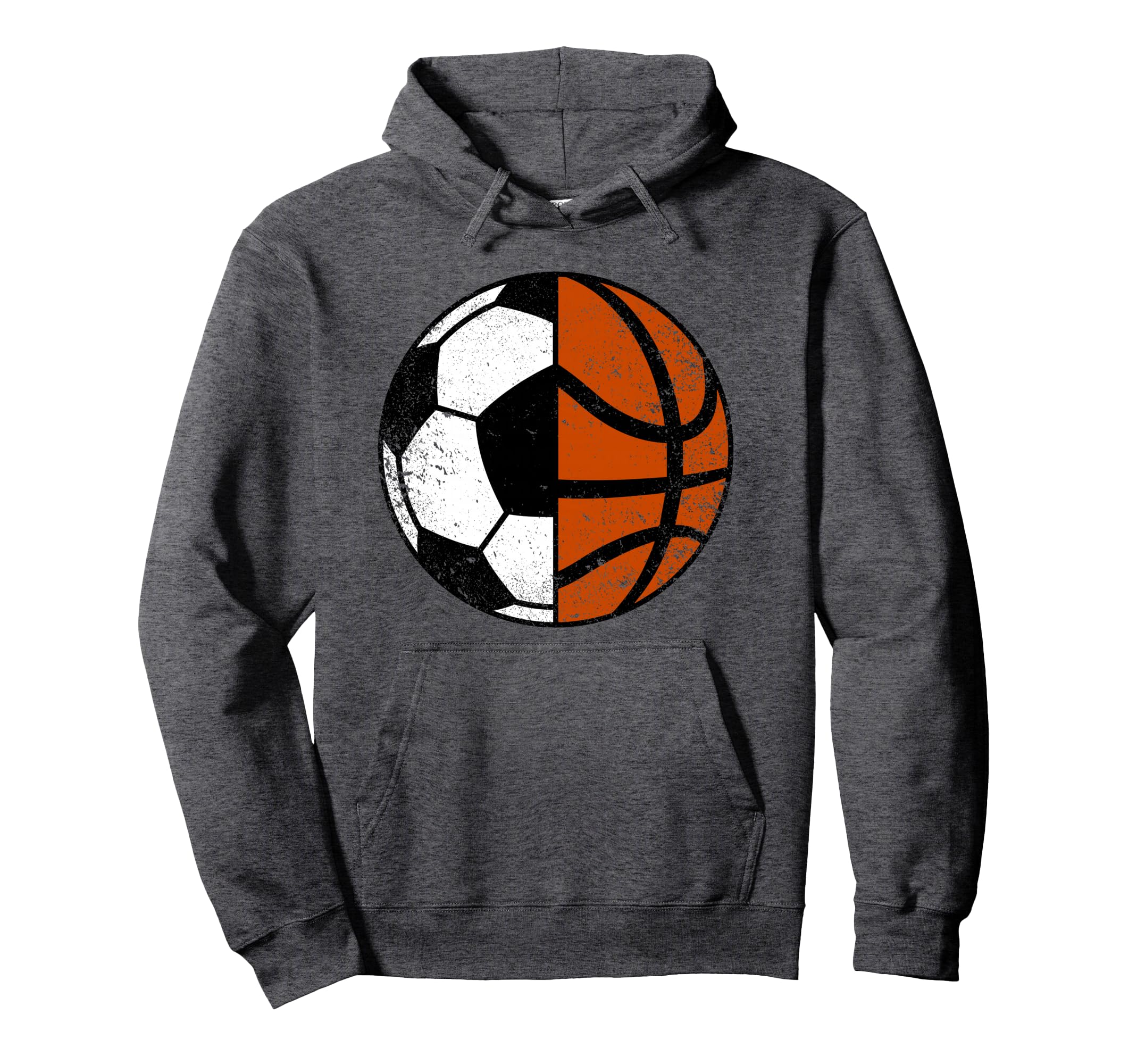 Soccer Basketball Player Funny Soccer Hoodie - Unique Graphic Unisex