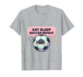 Eat Sleep Soccer Repeat Soccer Mom T-Shirt - Novelty Apparel Men Women
