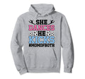 She Dances He Kicks Mom Both Dance And Hoodie - Fun Novelty Design Unisex