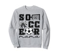 Soccer Mama Coquette Bow Funny Sweatshirt - Casual Everyday Wear Unisex