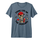 Living Life Sidelines Soccer Mama T-Shirt - Streetwear Style Men Women