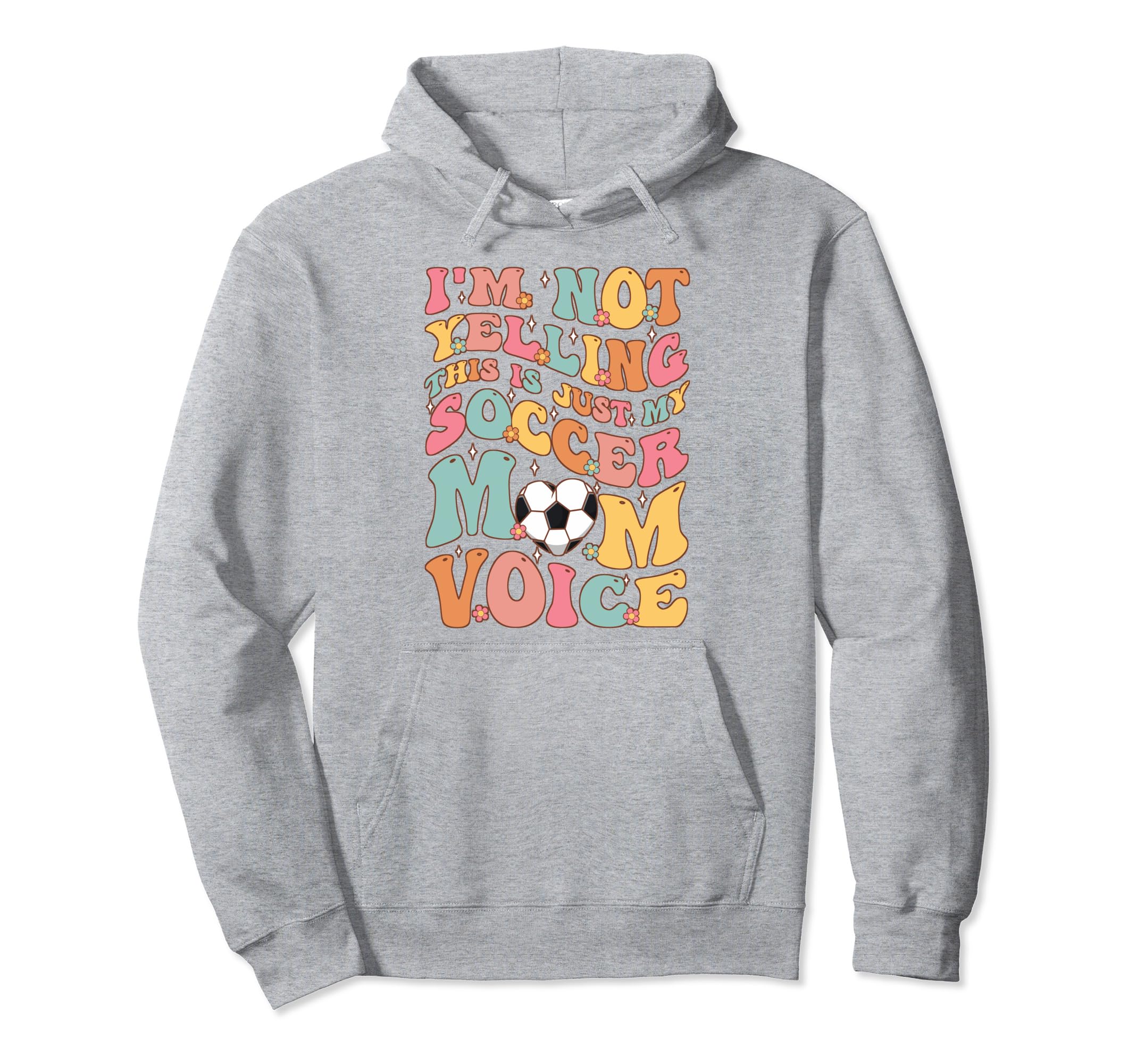 Im Not Yelling This Is My Soccer Mom Hoodie - Unique Graphic Men Women
