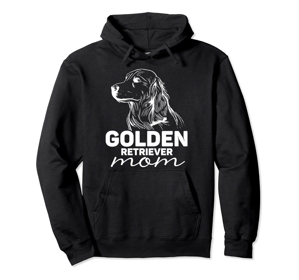 Golden Retriever Mom Mommy Hoodie - Graphic Print for Adults