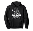 Golden Retriever Mom Mommy Hoodie - Graphic Print for Adults