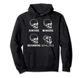 Funny Crazy Goalie Soccer Or Ice Hockey Hoodie - Trendy Graphic for Adults
