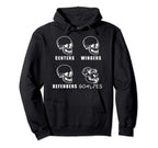 Funny Crazy Goalie Soccer Or Ice Hockey Hoodie - Trendy Graphic for Adults